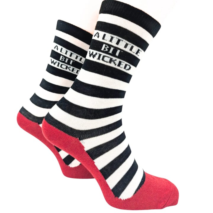 A Little Bit Wicked Socks - Size 4 - 8