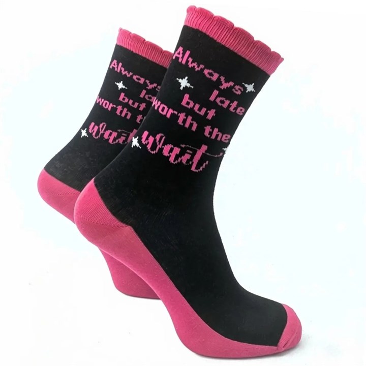 Always Late Socks - Size 4 - 8