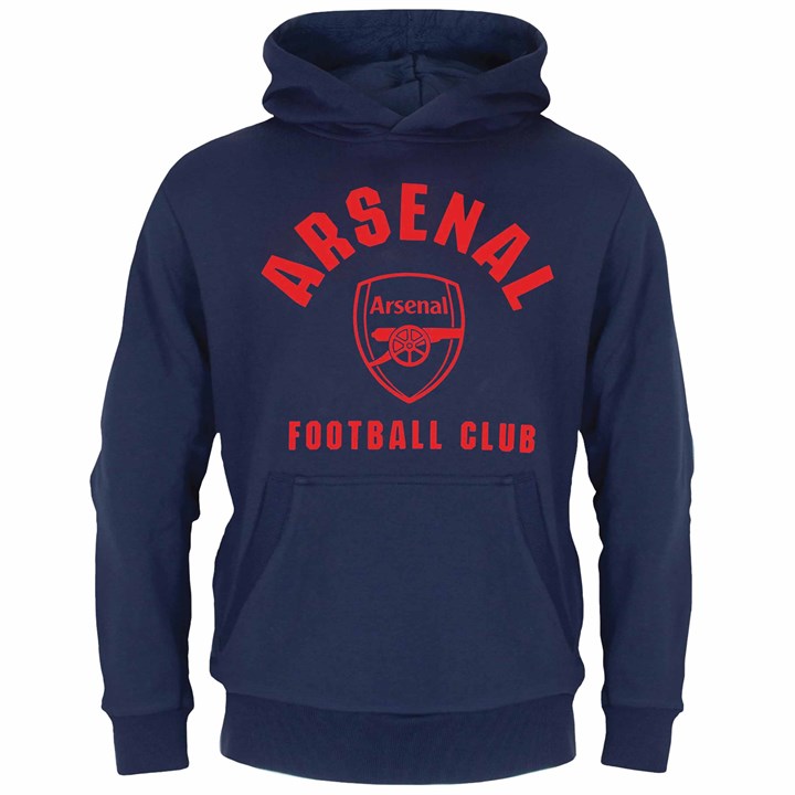 Arsenal FC Boys Navy Hoodie 12 - 13 Years