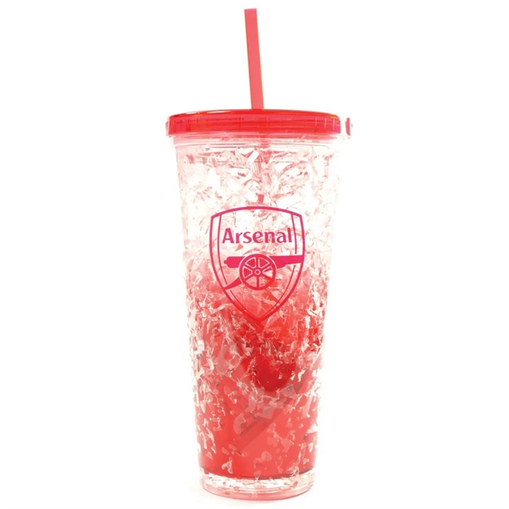 Arsenal FC Freezer Cup with Straw