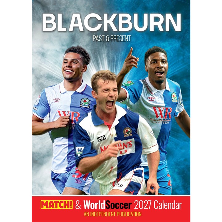 Blackburn Rovers FC Past & Present A3 Calendar 2027