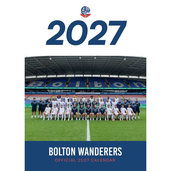 Bolton Wanderers FC A3 Calendar 2027