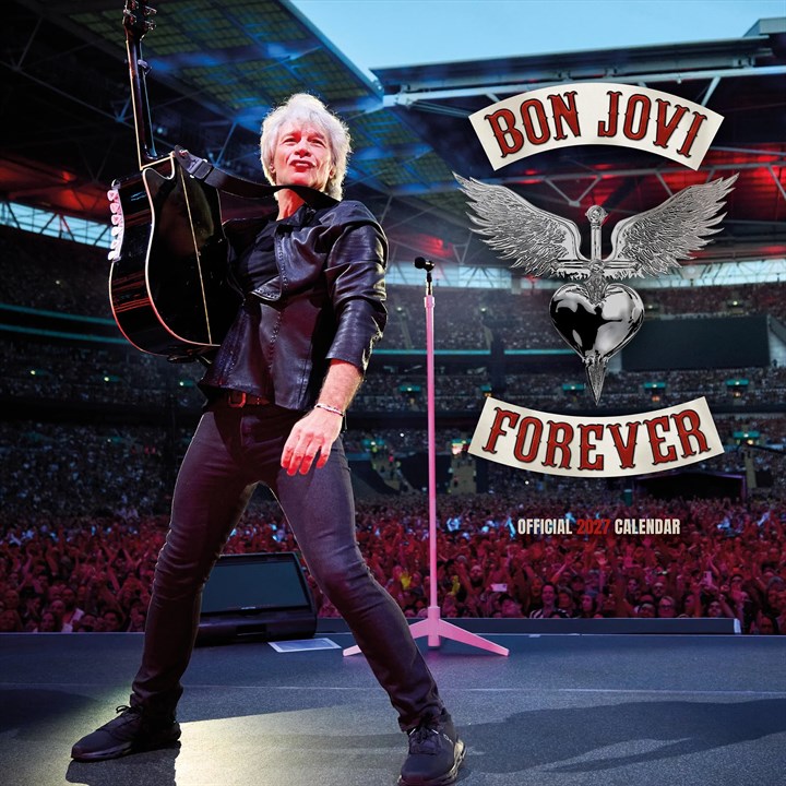 Bon Jovi Forever Calendar 2027