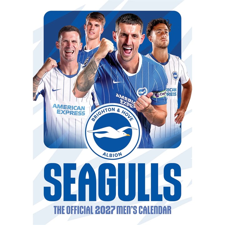 Brighton & Hove Albion FC A3 Calendar 2027