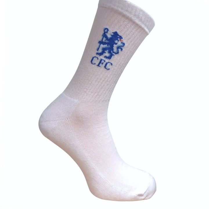 Chelsea FC 3 Pack Sports Socks - Size 8 - 11