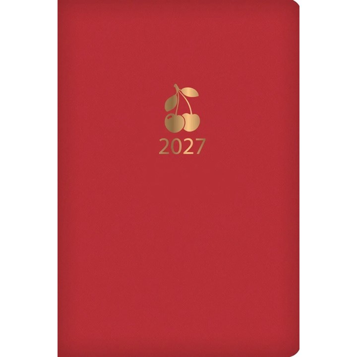 Cherry Emblem Pocket Diary 2027