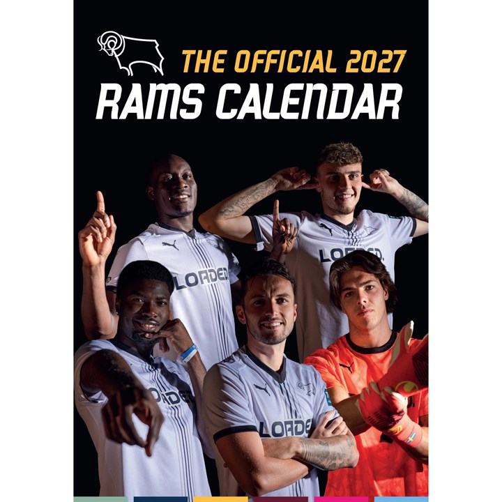 Derby County FC A3 Calendar 2027