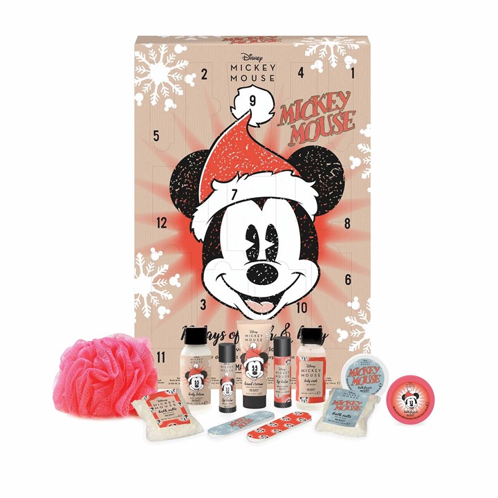 Disney, Mickey Mouse Bath & Body 12 Day Advent