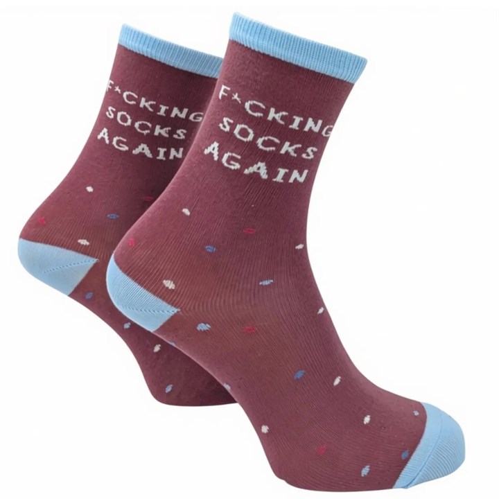 F*cking Socks Again - Size 4 - 8