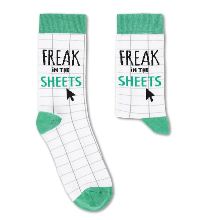 Freak in the Sheets Socks - Size 6 - 9