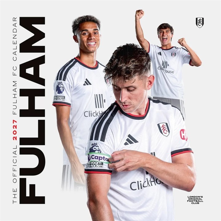 Fulham FC Easel Desk Calendar 2027