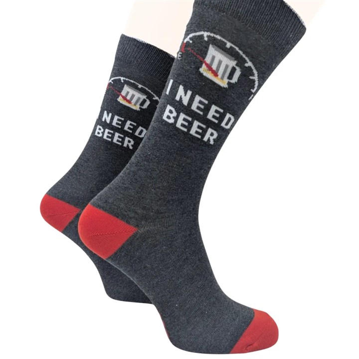 I Need Beer Socks - Size 7 - 11