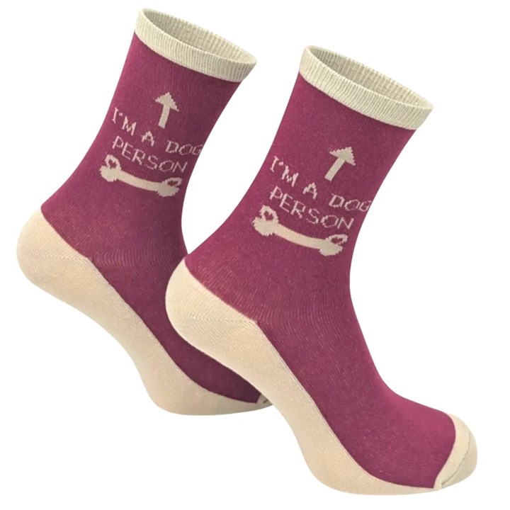 I'm a Dog Person Socks - Size 4 - 8