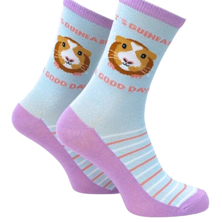 It's Guinea Be a Good Day Socks - Size 4 - 8