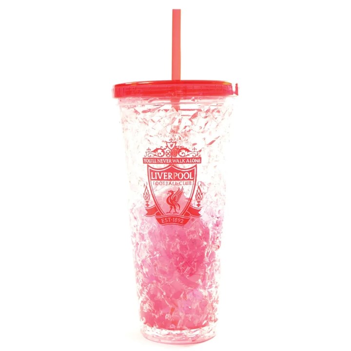 Liverpool FC Freezer Cup with Straw