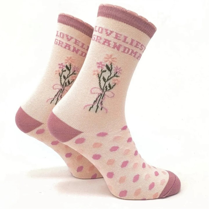 Loveliest Grandma Socks - Size 4 - 8