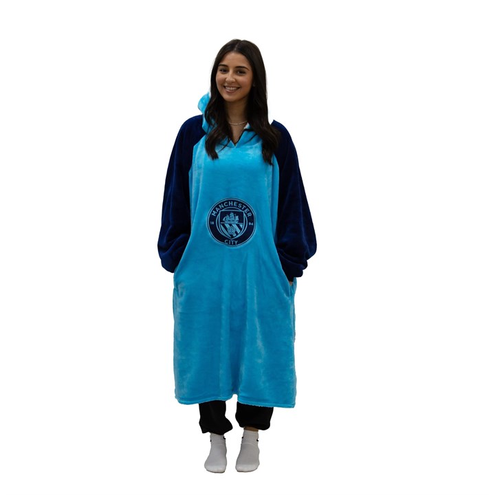 Manchester City FC Adult Oversized Hoodie