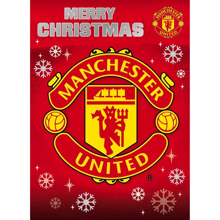 Manchester United FC Christmas Card