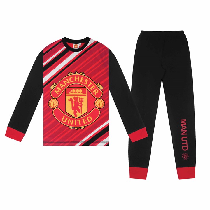 Manchester United FC Kids Long Pyjamas 11 - 12 Years
