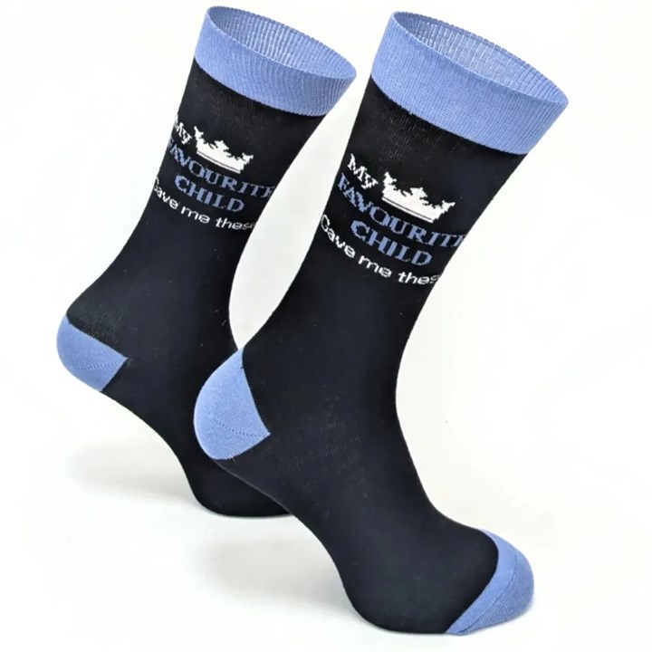 My Favourite Child Gave Me These Socks - Size 7 - 11