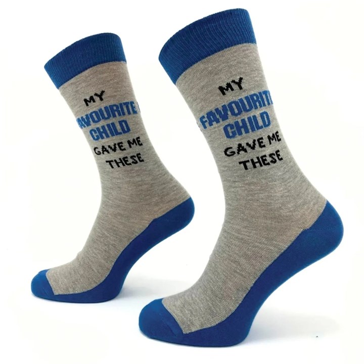 My Favourite Child Gave Me These Socks - Size 7-11