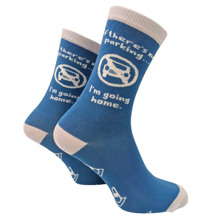 Nowhere to Park Socks - Size 4 - 8