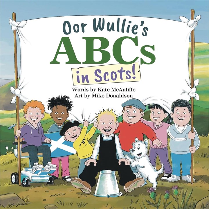 Oor Wullie's ABCs in Scots Book