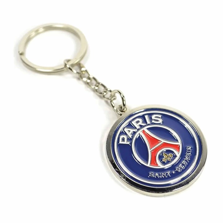 Paris Saint-Germain FC Crest Keyring