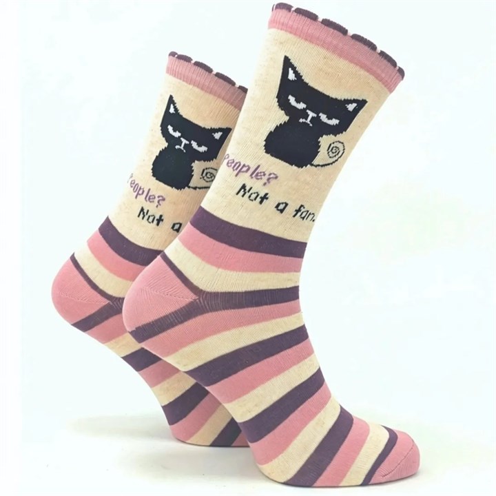 People? Not a Fan Socks - Size 4 - 8