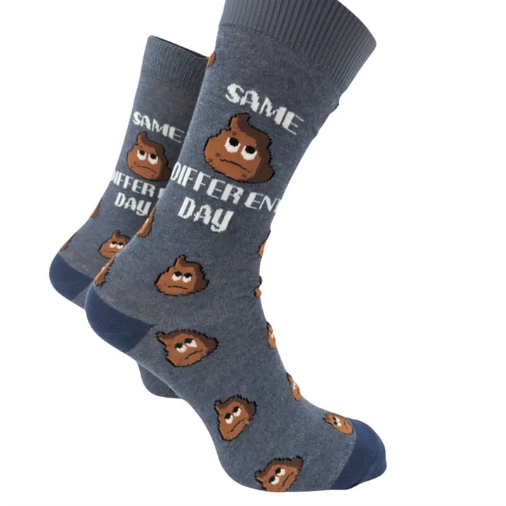 Same Sh*t Different Day Socks - Size 7 - 11