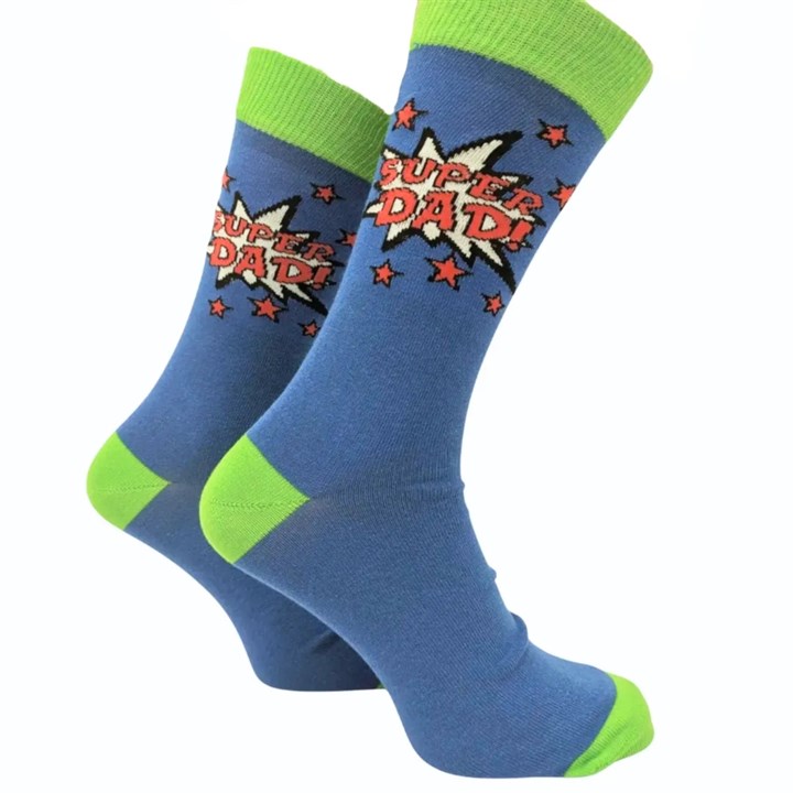 Super Dad Socks - Size 7 - 11