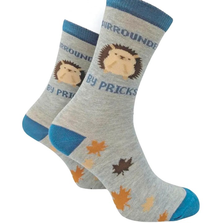 Surrounded By Pricks Socks - Size 4 - 8