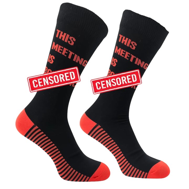This Meeting is Boll*cks Socks - Size 7 - 11