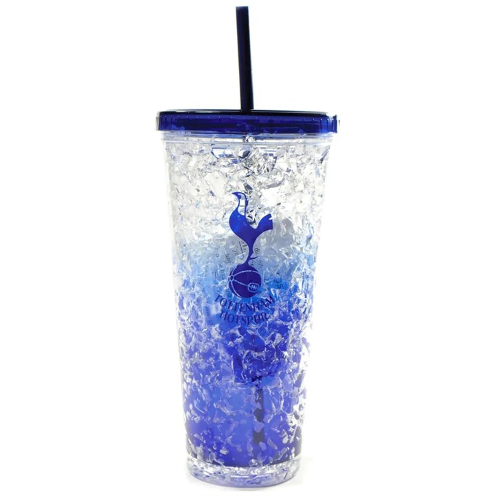 Tottenham Hotspur FC Freezer Cup with Straw