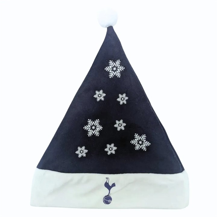 Tottenham Hotspur FC Snowflake Santa Hat