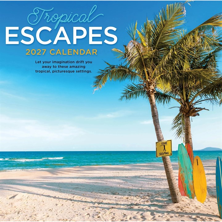 Tropical Escapes Calendar 2027