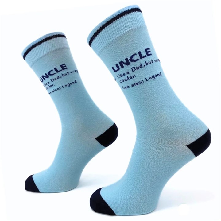 Uncle Dictionary Defination Socks - Size 7 - 11