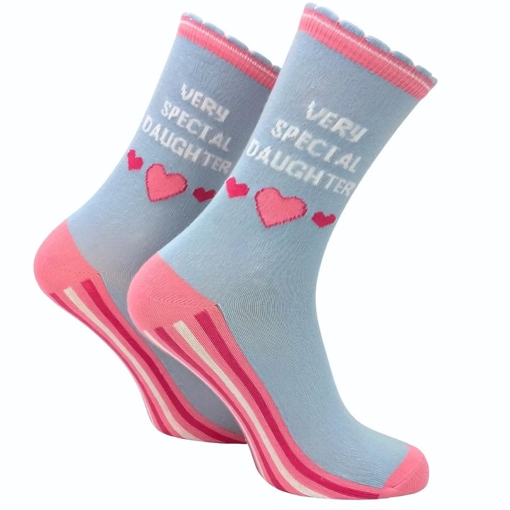 Very Special Daughter Socks - Size 4 - 8