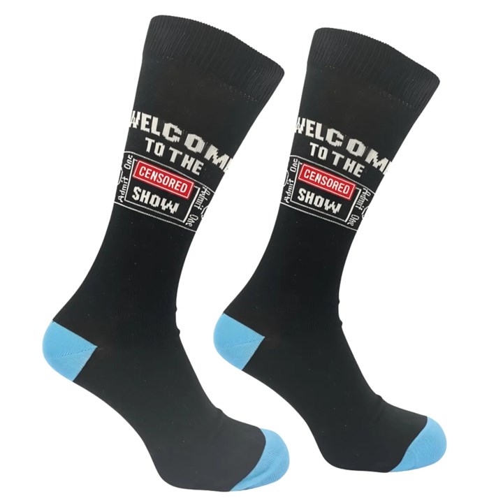Welcome to the Sh*t Show Socks - Size 7 - 11
