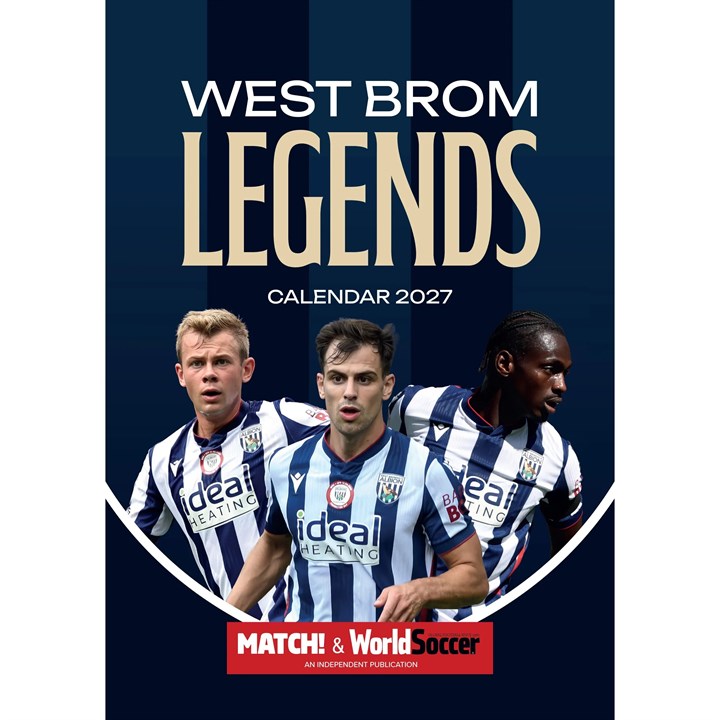 West Bromwich Albion FC Legends A3 Calendar 2027
