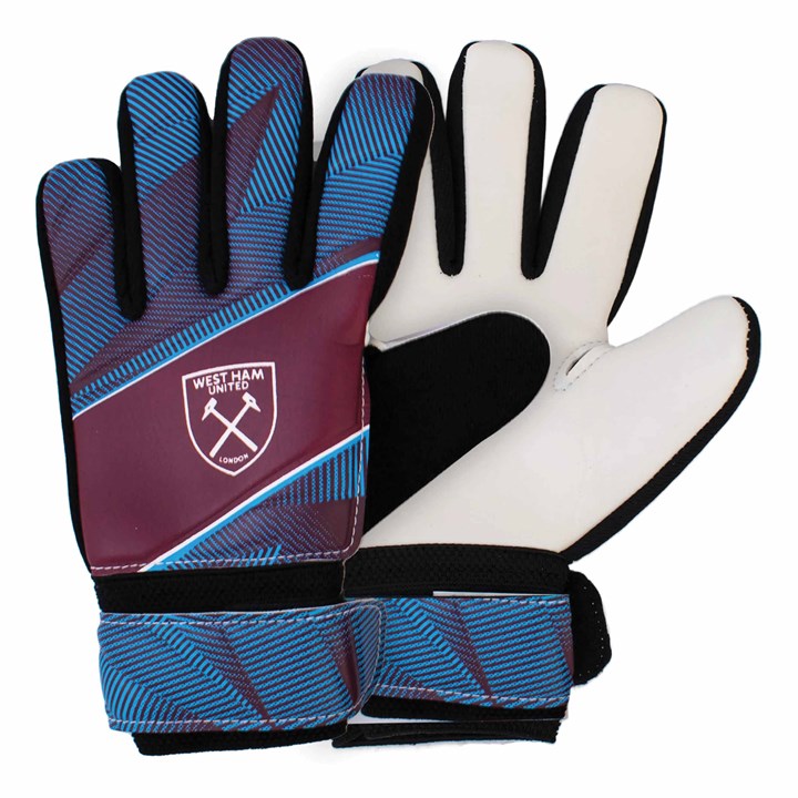 West Ham United FC Fuse Goalkeeper Gloves - Size Youth