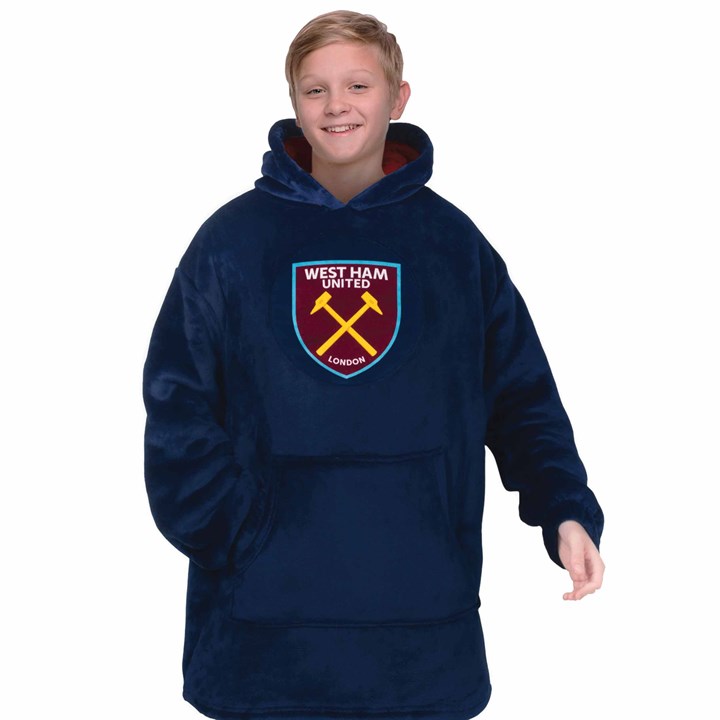 West Ham United FC Kids Oversized Hoodie