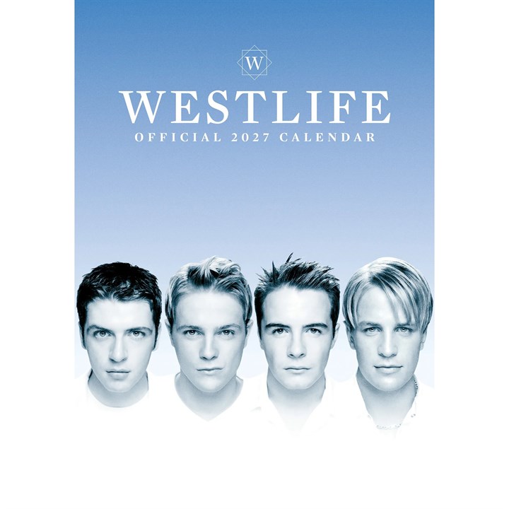 Westlife A3 Calendar 2027