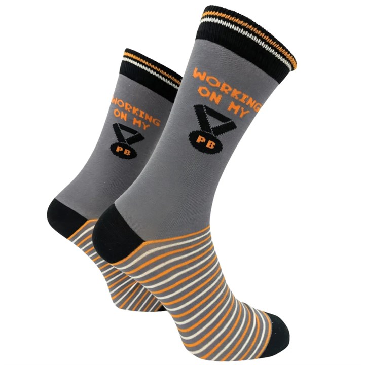 Working on my PB Socks - Size 7 - 11