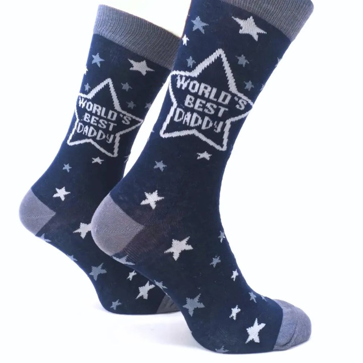 World's Best Daddy Socks - Size 7 - 11