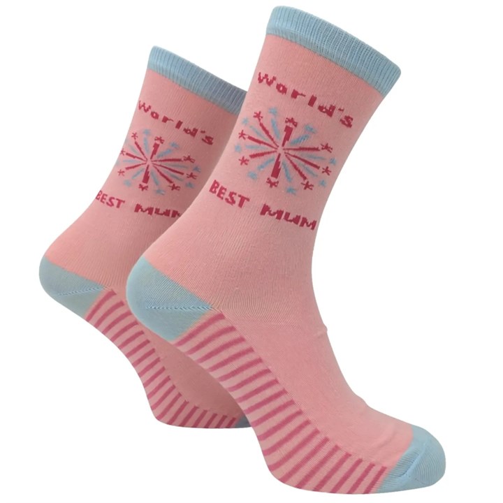 World's Best Mum Socks - Size 4 - 8
