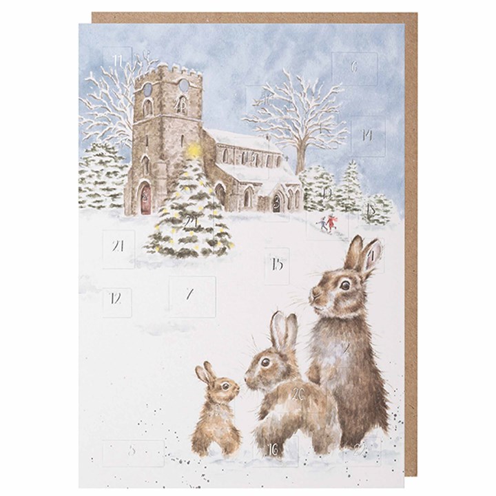 Wrendale Designs, O Holy Night Advent Card