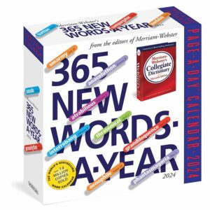 365 New Words A Year Desk Calendar 2024