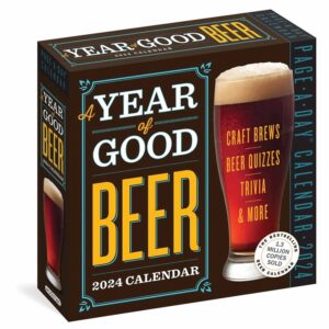 A Year of Good Beer Desk Calendar 2024