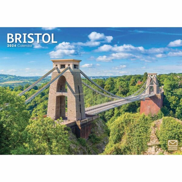 Bristol A4 Calendar 2024